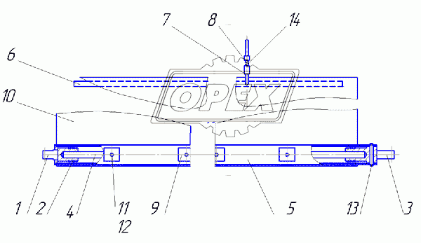 Шторка 225.02.10.01.100